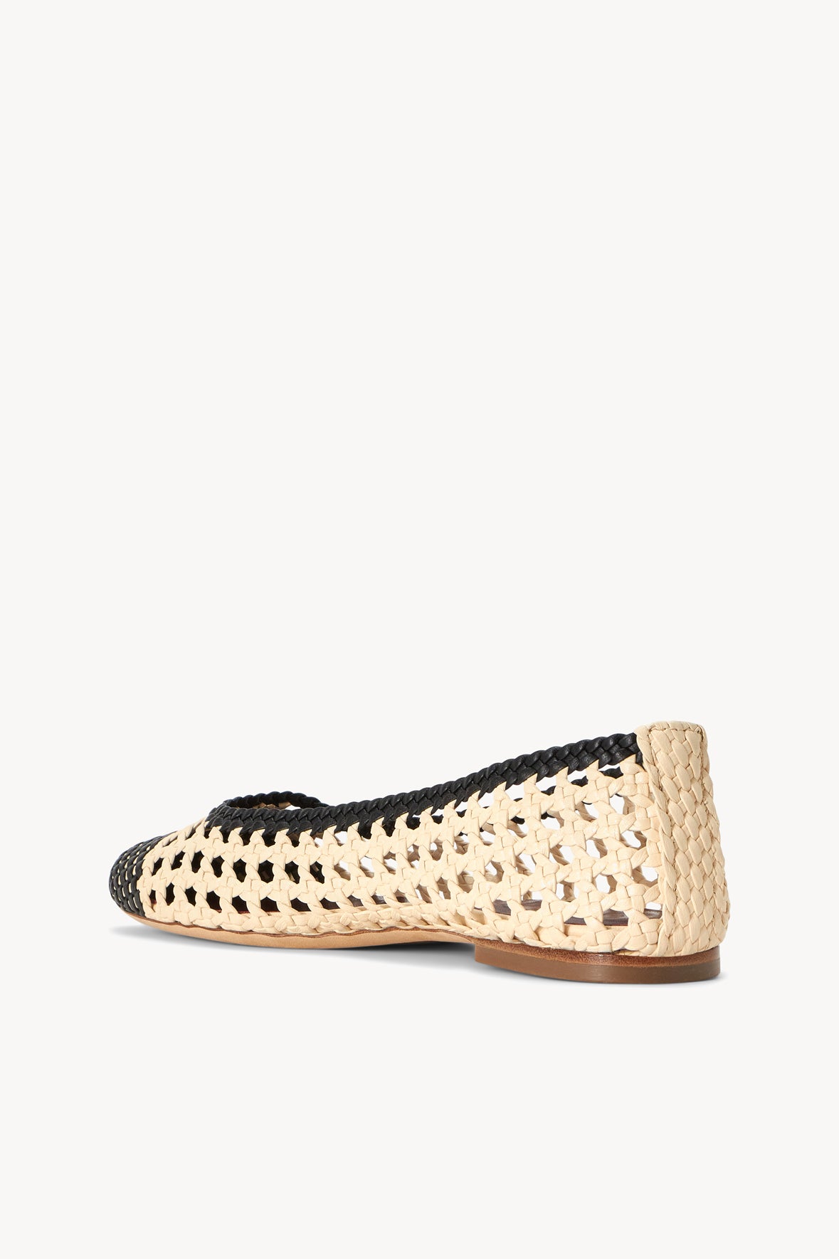 NELL CROCHET BALLERINA | CREAM BLACK - Image 6