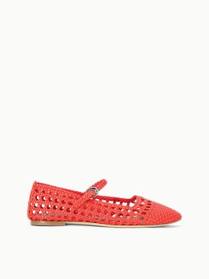 NELL MARY JANE FLAT | WILD POPPY