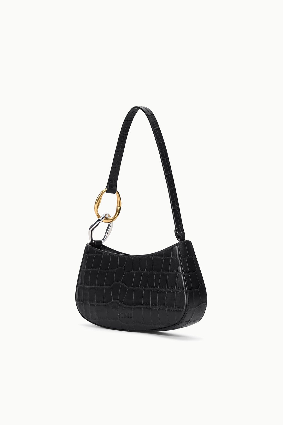 OLLIE BAG | BLACK CROCO - Image 2