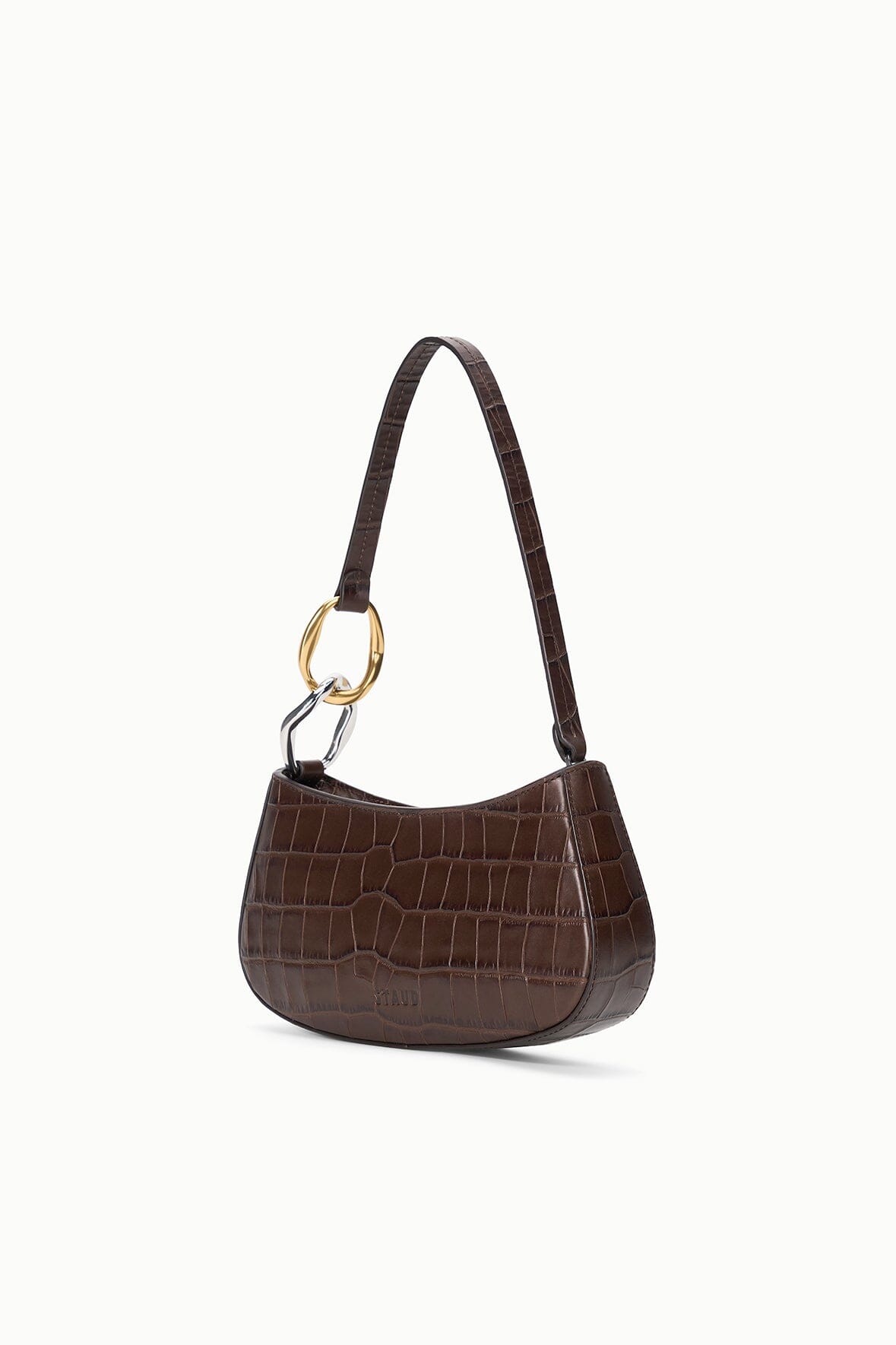 OLLIE BAG | ESPRESSO CROCO - Image 3