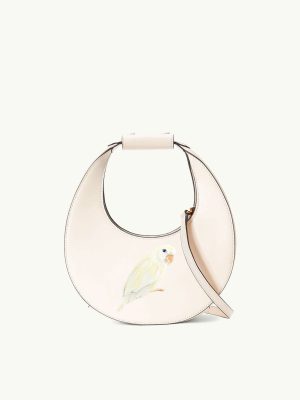 CUSTOM MINI MOON BAG | CREAM