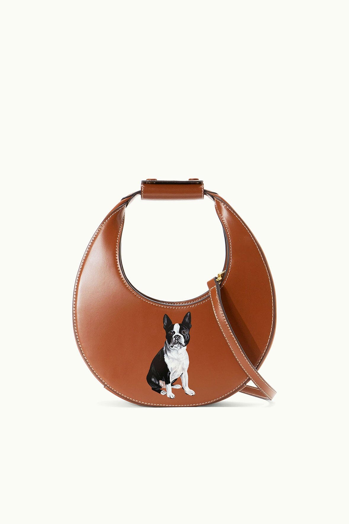 CUSTOM MINI MOON BAG | TAN - Image 3