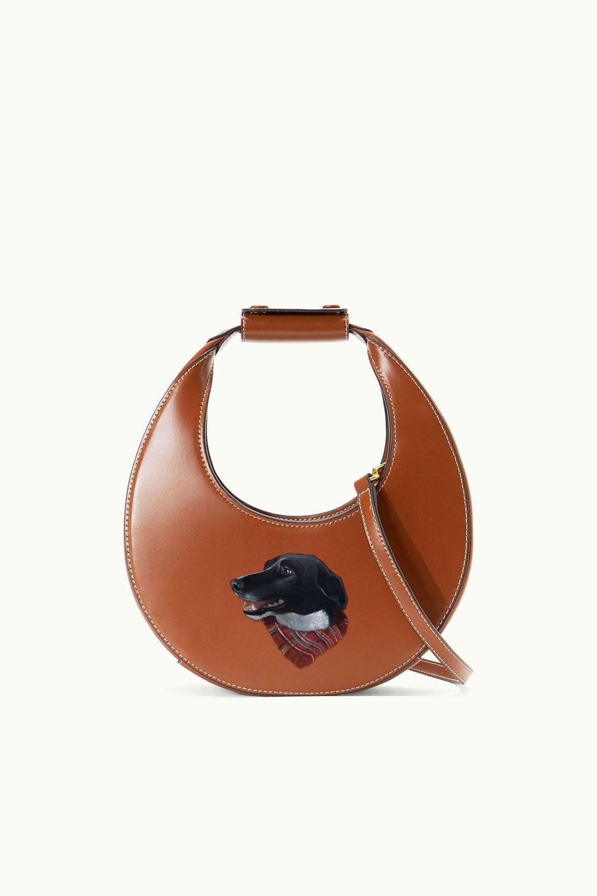 CUSTOM MINI MOON BAG | TAN