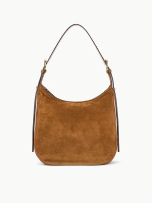 PINE HOBO | TAN SUEDE