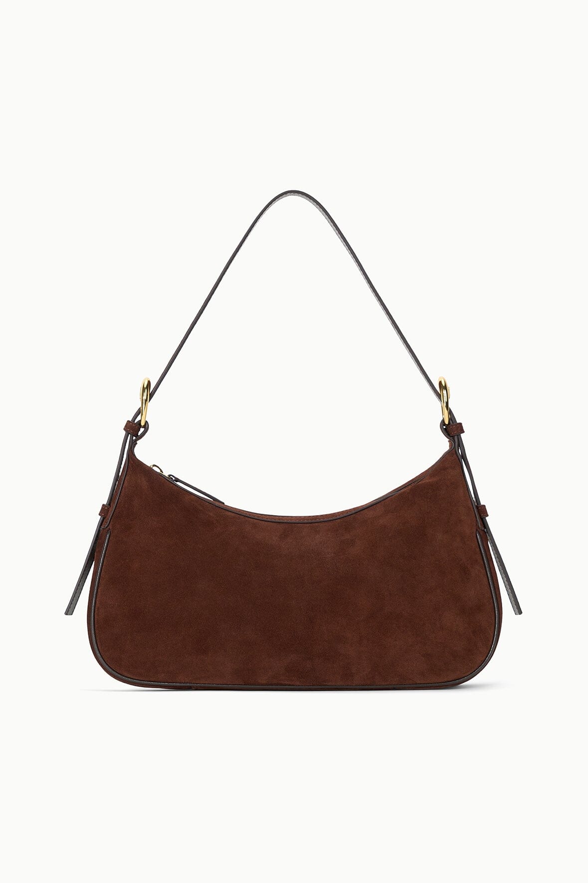 PINE SHOULDER BAG | MAHOGANY SUEDE