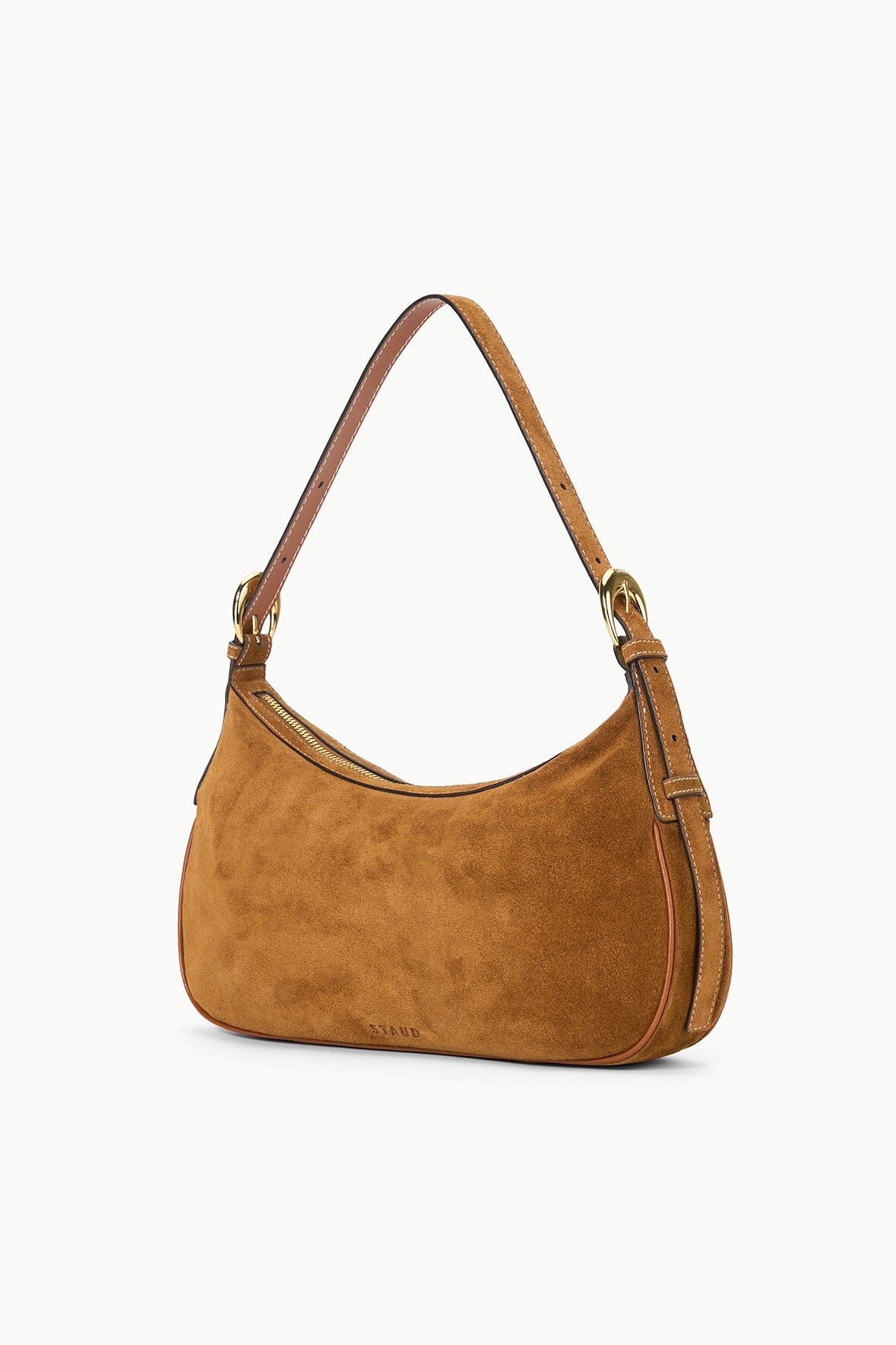 PINE SHOULDER BAG | TAN SUEDE - Image 5
