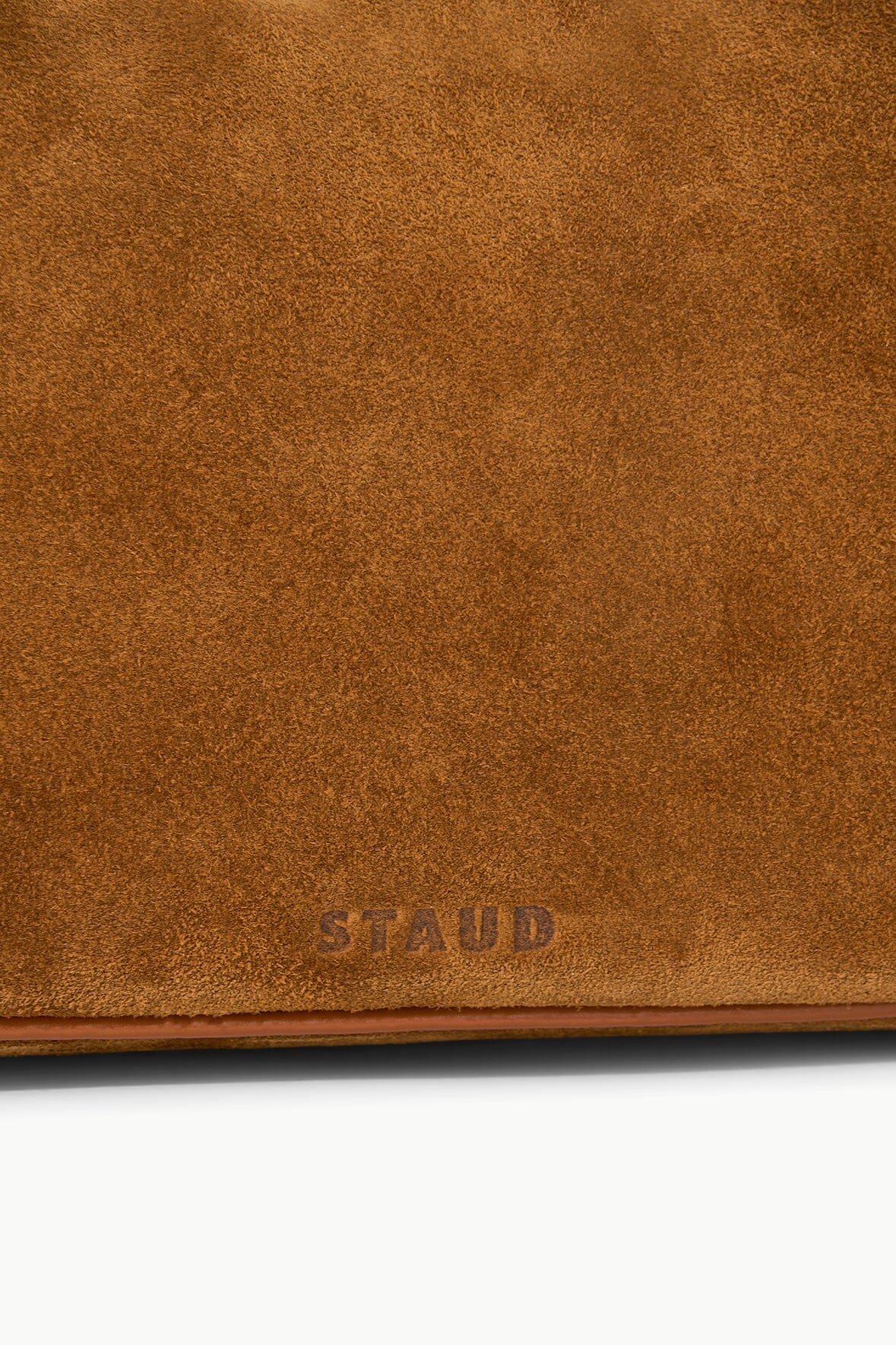 PINE SHOULDER BAG | TAN SUEDE - Image 7