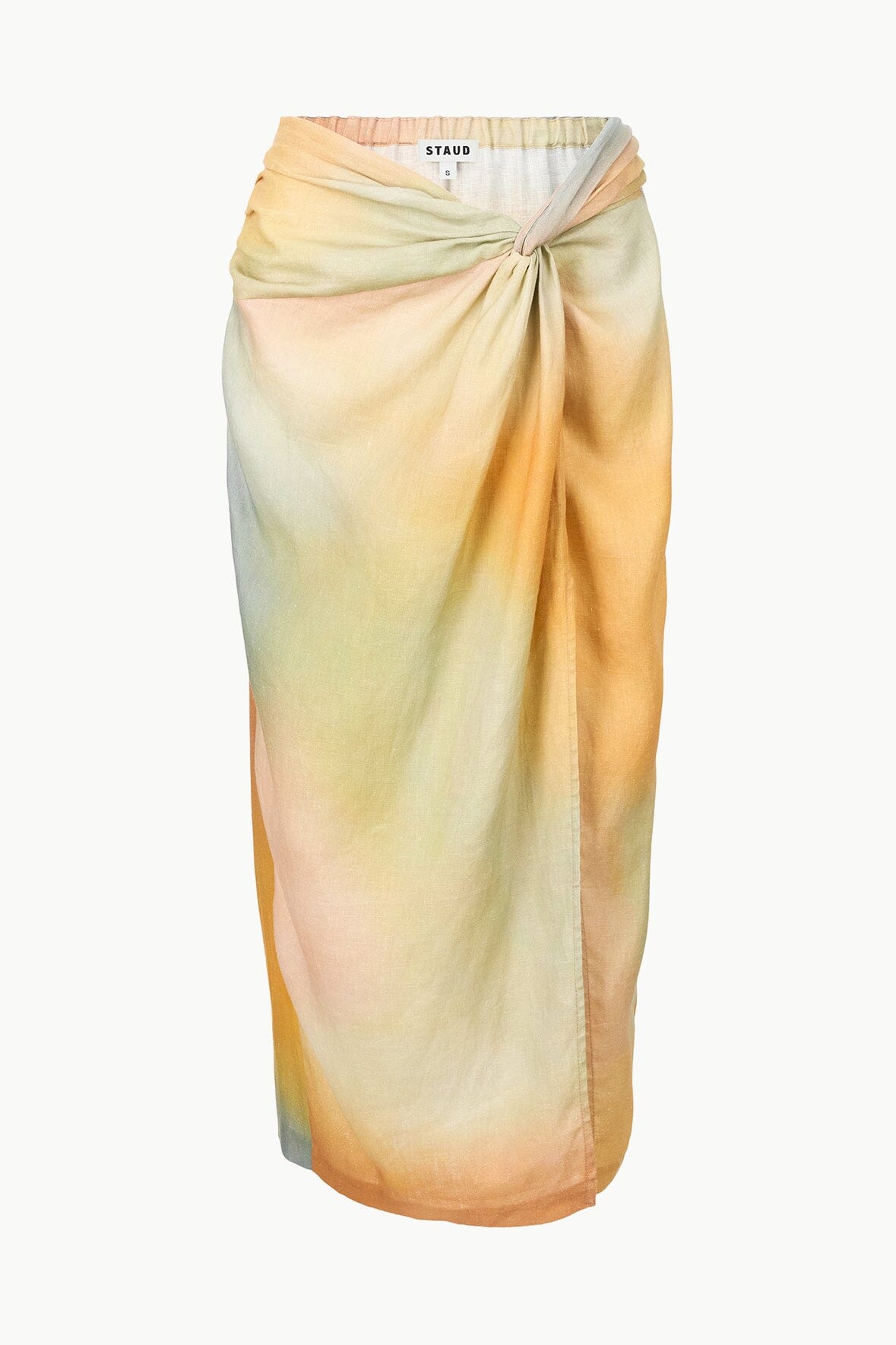 PORTO LINEN SKIRT | PASTEL CLOUDS - Image 7