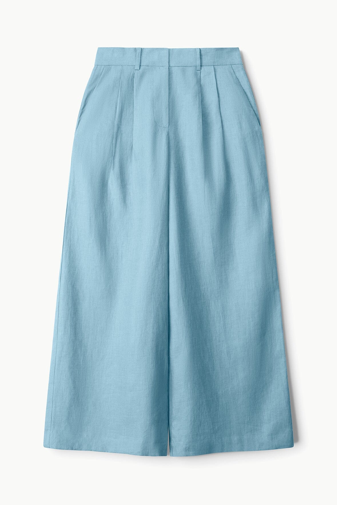 SASHA LINEN PANT | SLATE BLUE - Image 7