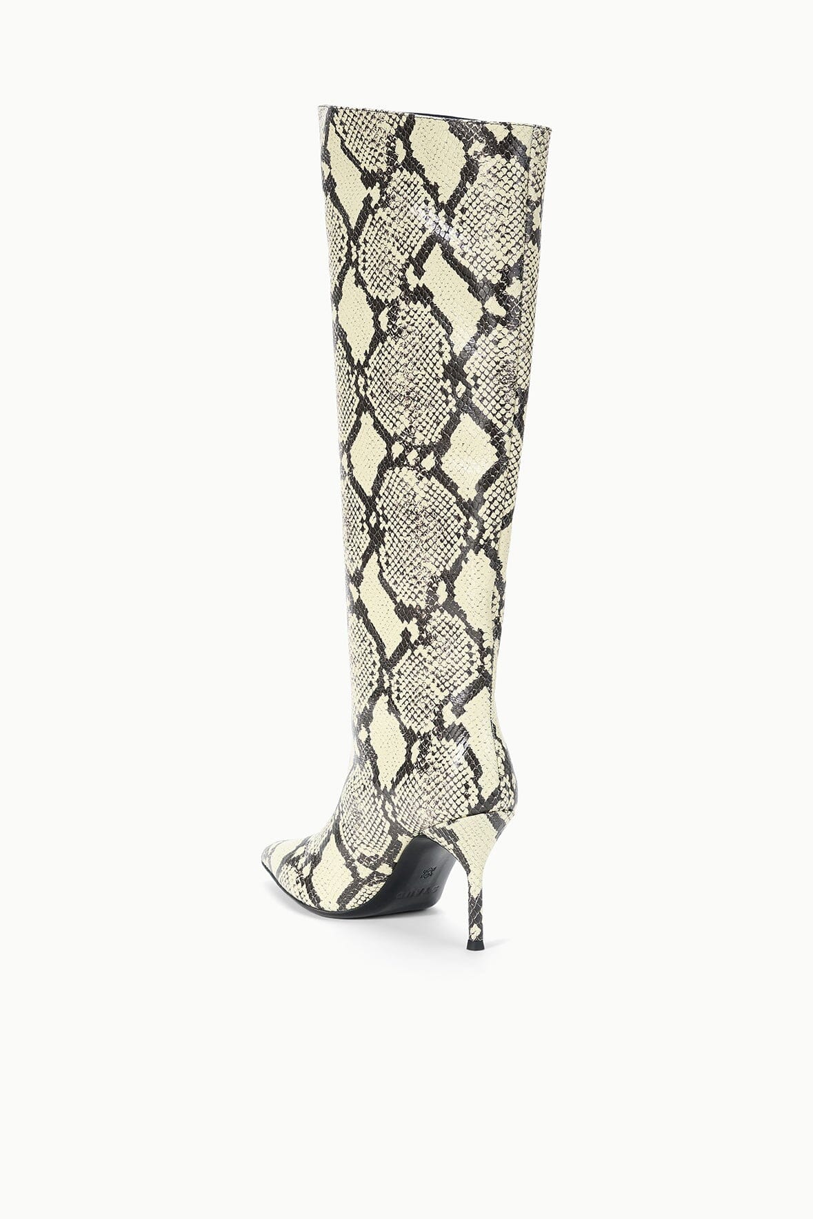 SEBASTIAN HIGH HEEL BOOT | WHITE SNAKE - Image 5