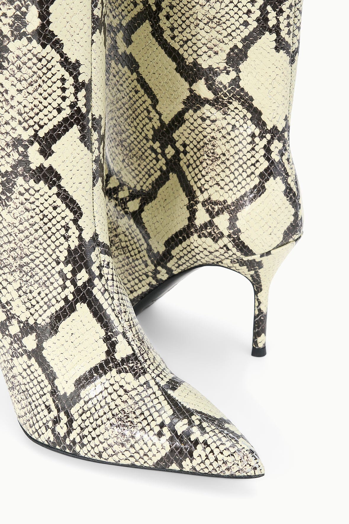 SEBASTIAN HIGH HEEL BOOT | WHITE SNAKE - Image 7