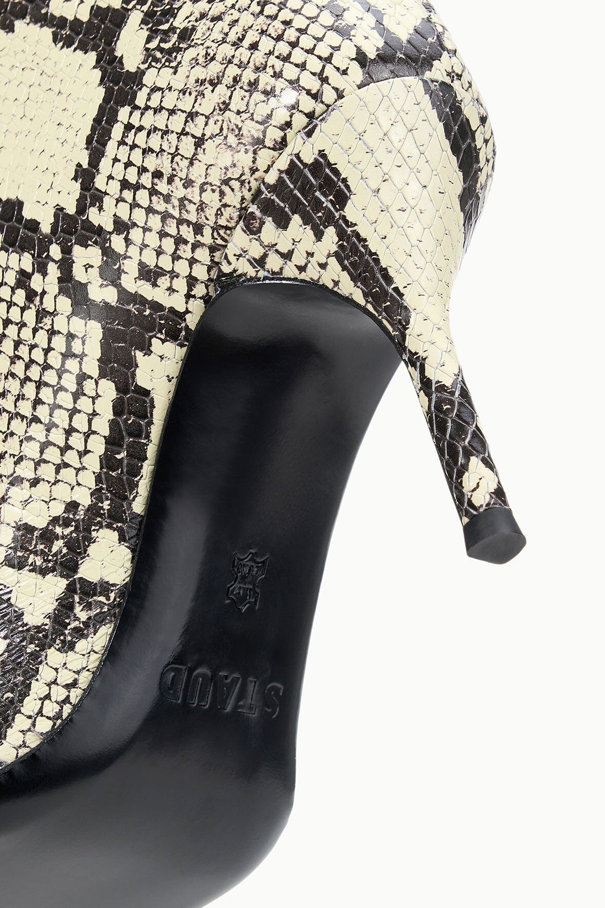 SEBASTIAN HIGH HEEL BOOT | WHITE SNAKE - Image 10