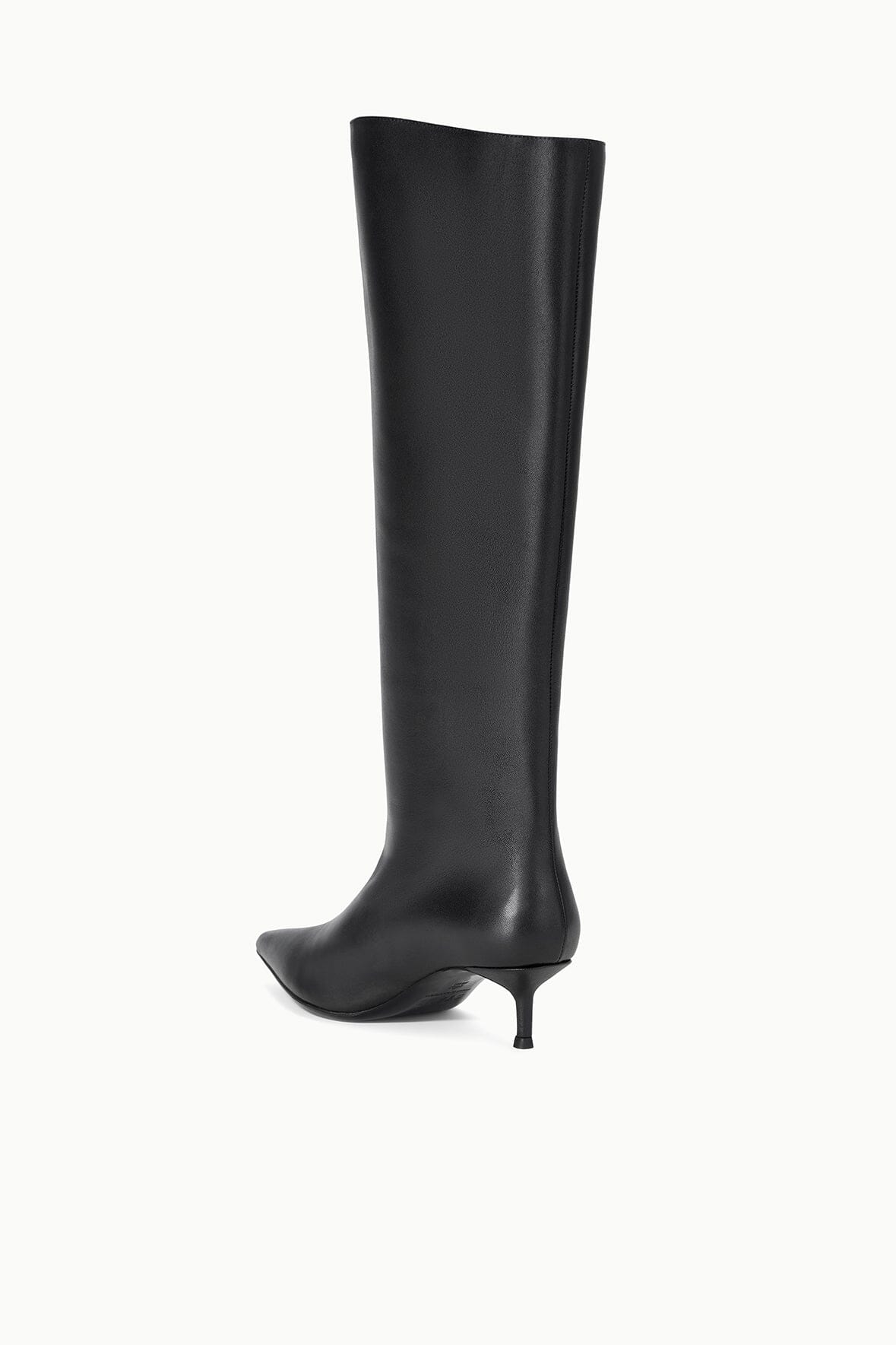 SEBASTIAN KITTEN HEEL BOOT | BLACK - Image 5