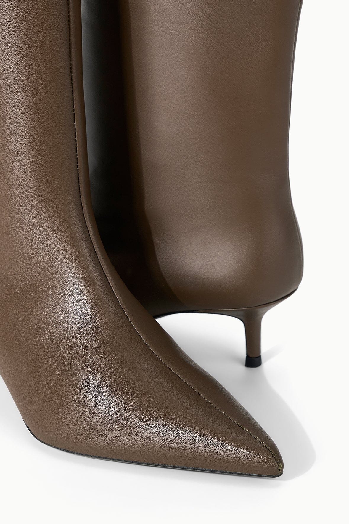 SEBASTIAN KITTEN HEEL BOOT | TRUFFLE - Image 7