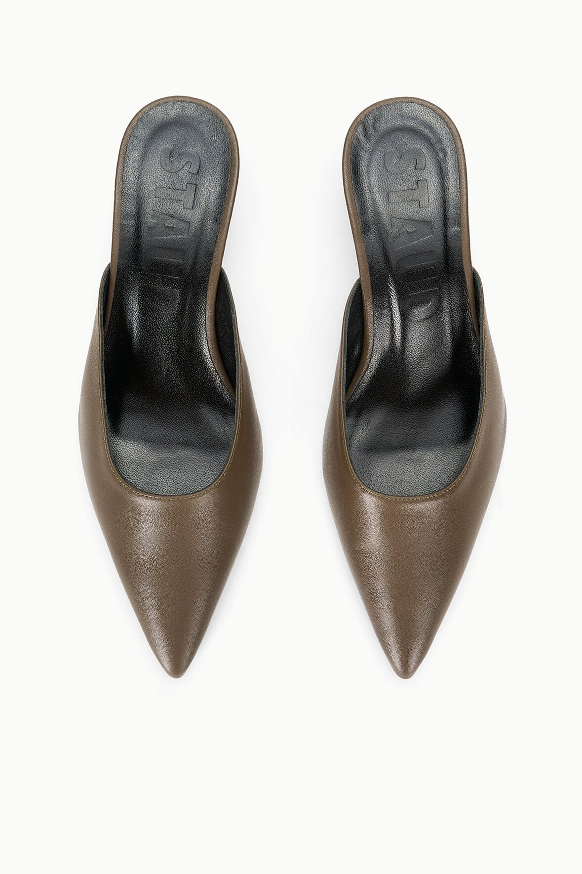 SEBASTIAN KITTEN HEEL MULE | TRUFFLE - Image 5