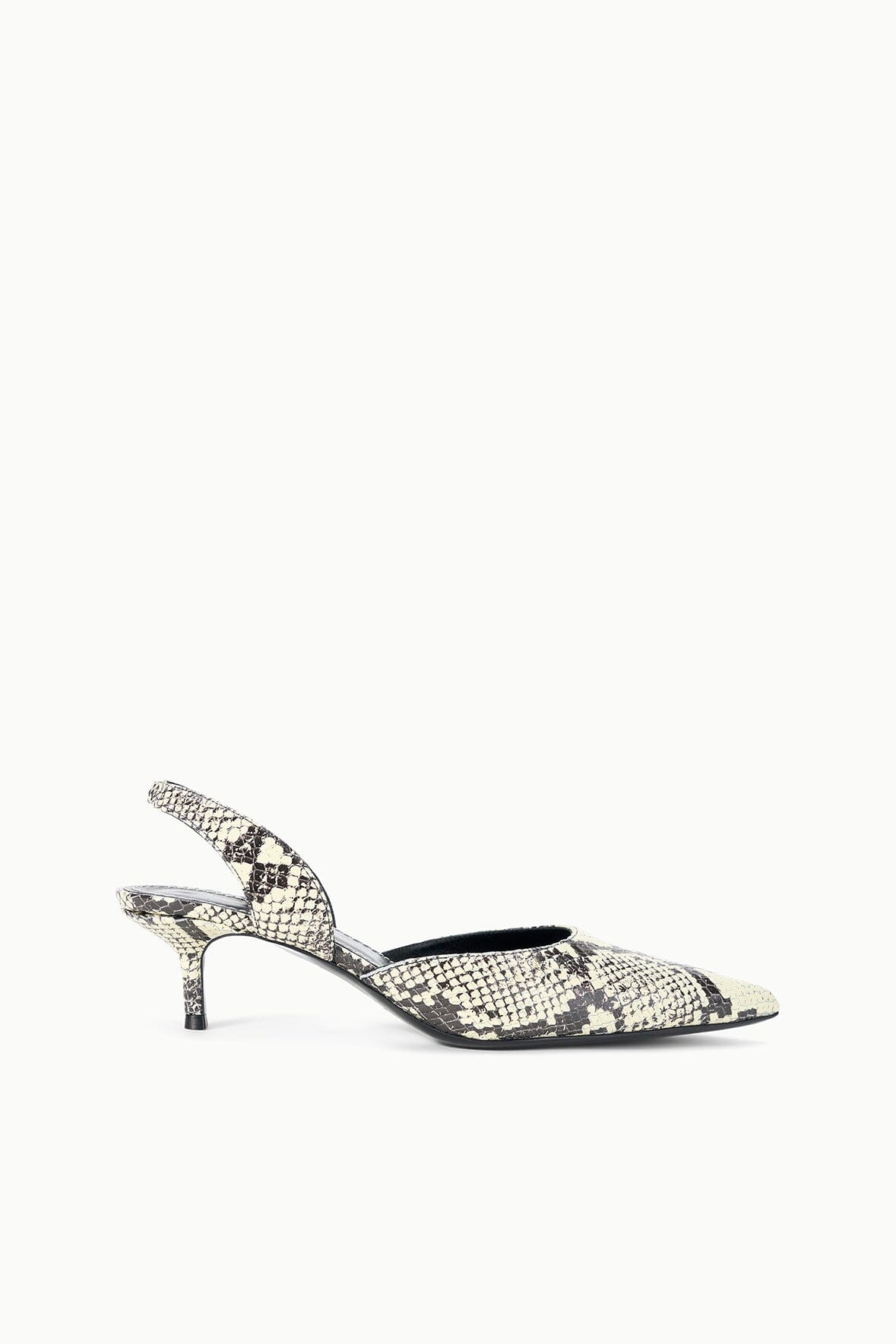 SEBASTIAN SLINGBACK | WHITE SNAKE