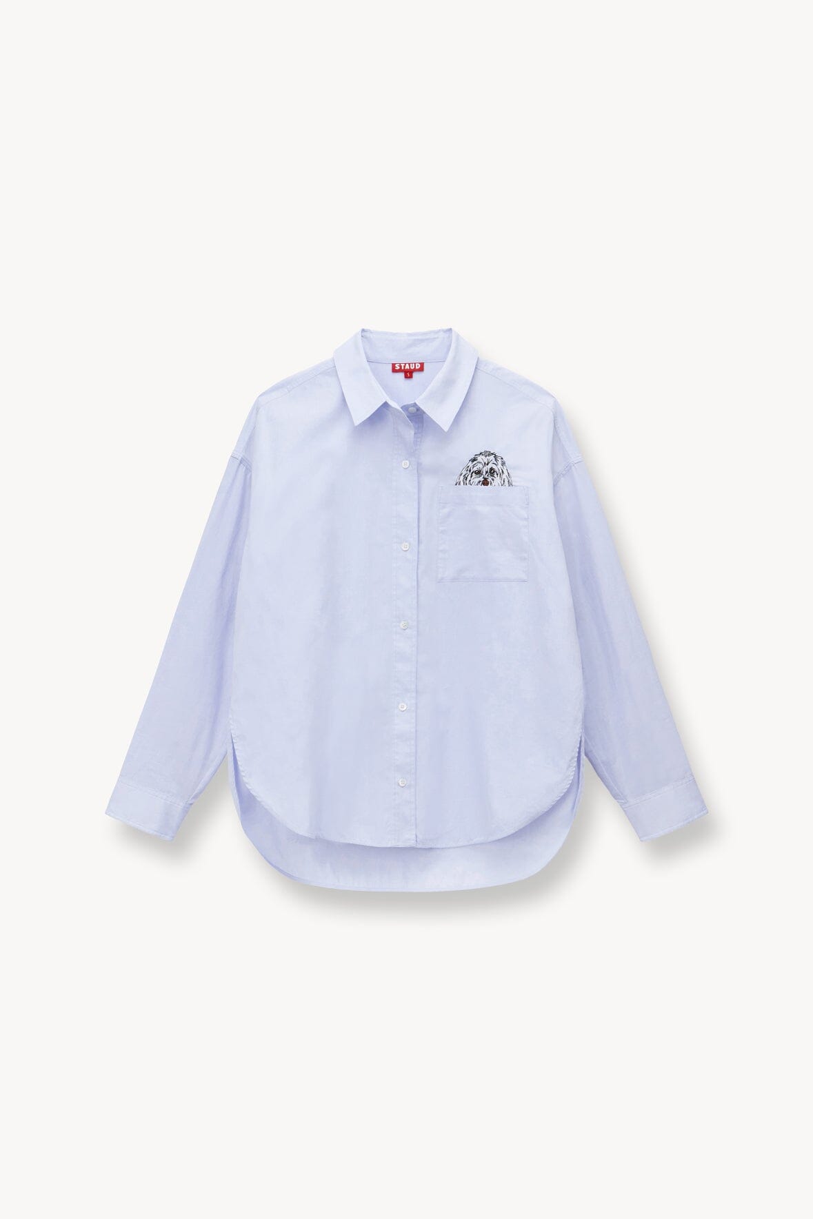 CUSTOM STAUD x C.BONZ CLASSIC OVERSIZED SHIRT | OXFORD BLUE - Image 2