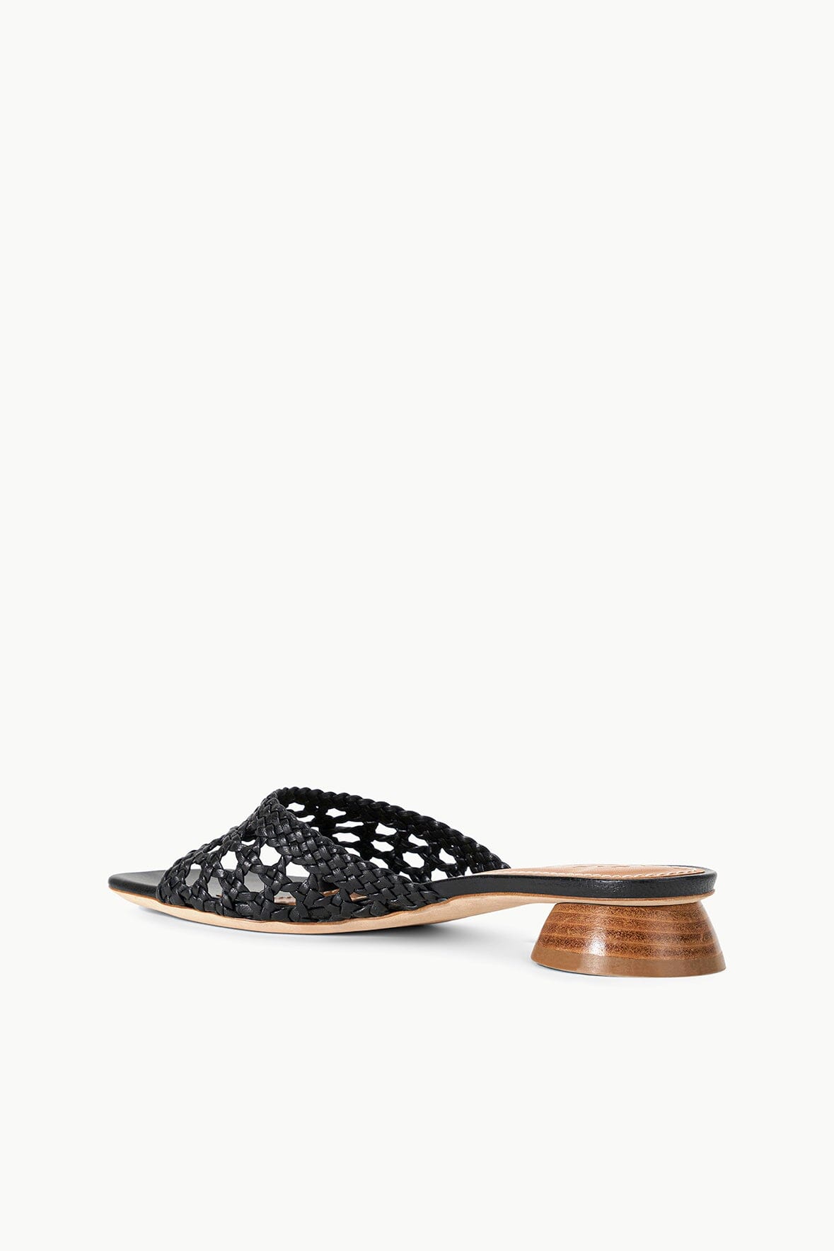 SIMONE CROCHET HEEL | BLACK - Image 3