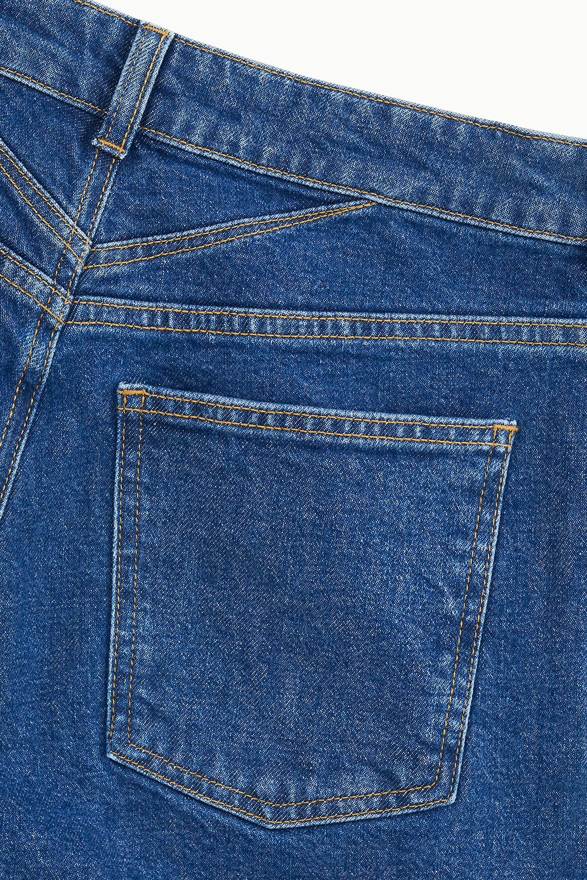 TEDDY STRAIGHT JEAN | STONE BLUE STRETCH - Image 7