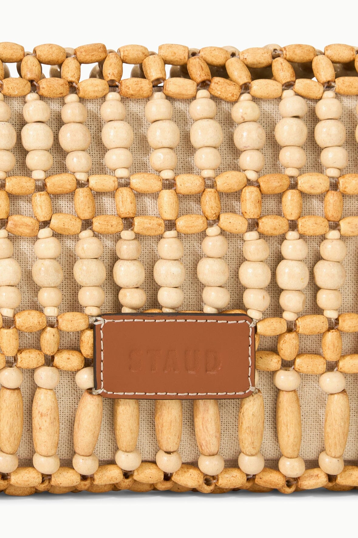 TIMMY SHOULDER BAG | NATURAL WOOD BEADS - Image 5