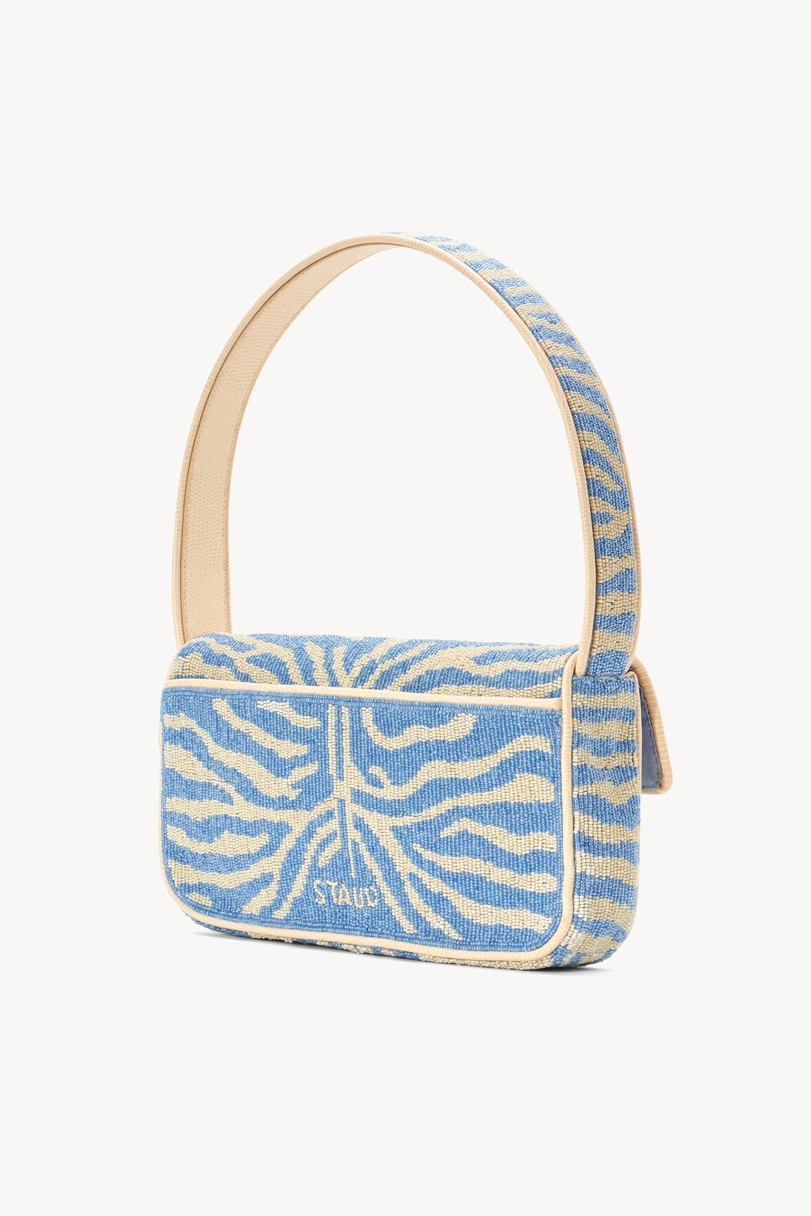 TOMMY BEADED BAG | LIGHT BLUE CREAM - Image 3