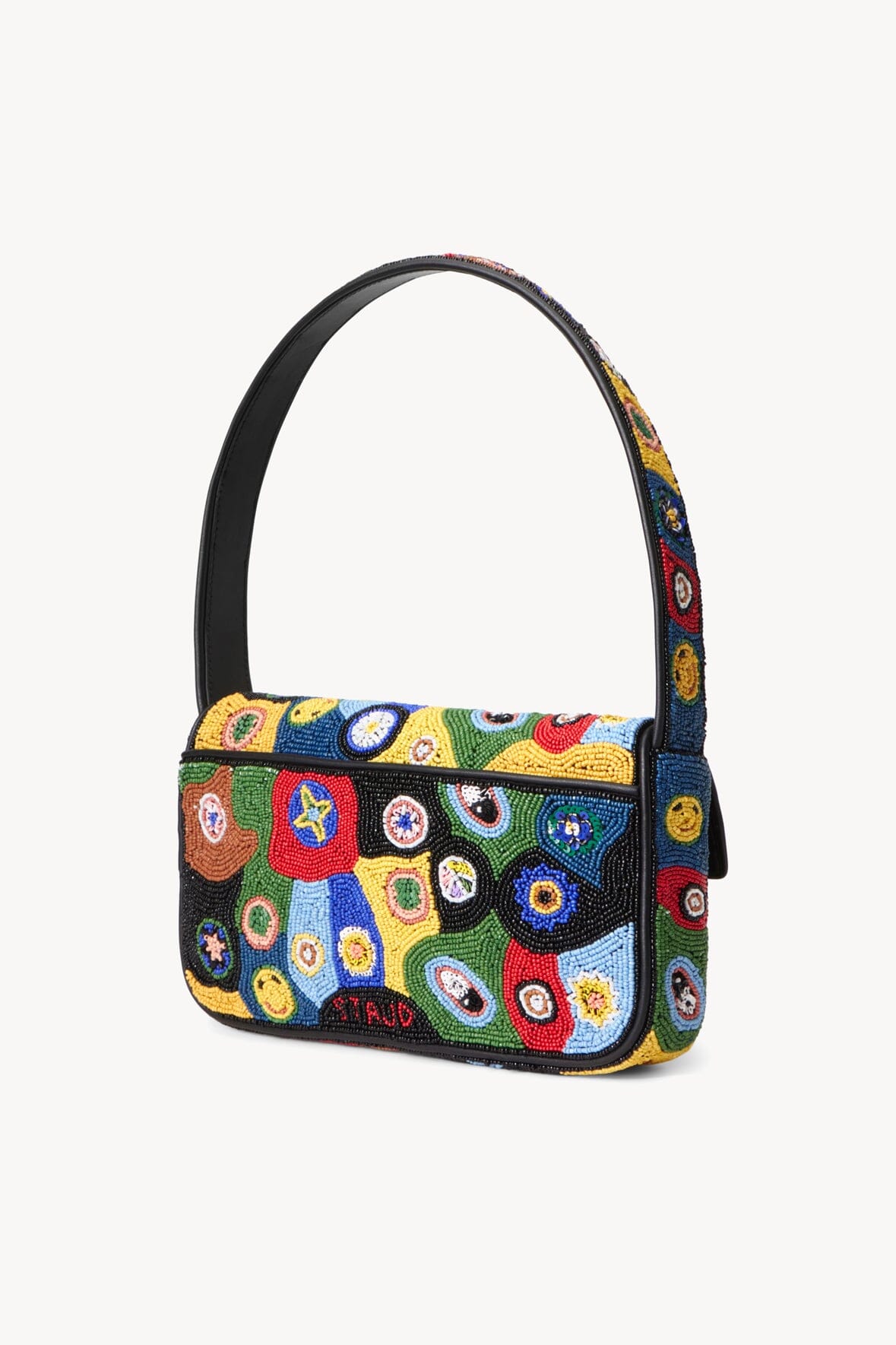 TOMMY BEADED BAG | BLACK MILLEFIORI - Image 3