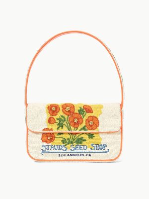 TOMMY BEADED BAG | CALIFORNIA POPPY