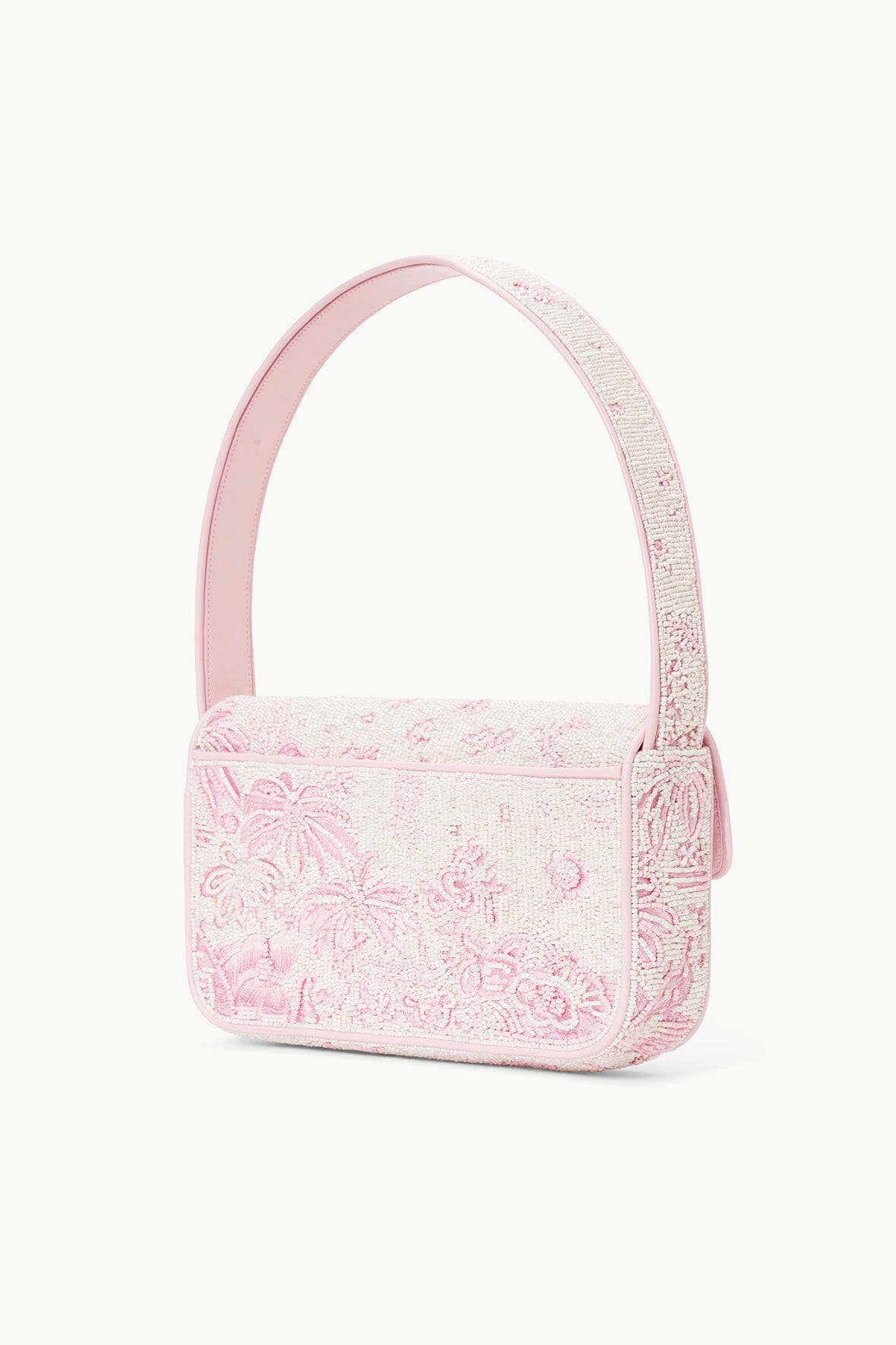 TOMMY BEADED BAG | IVORY CHERRY BLOSSOM TOILE - Image 3