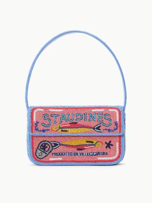 TOMMY BEADED BAG | STAUDINES PINK