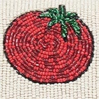 TOMMY BEADED BAG | TOMATO - Image 8