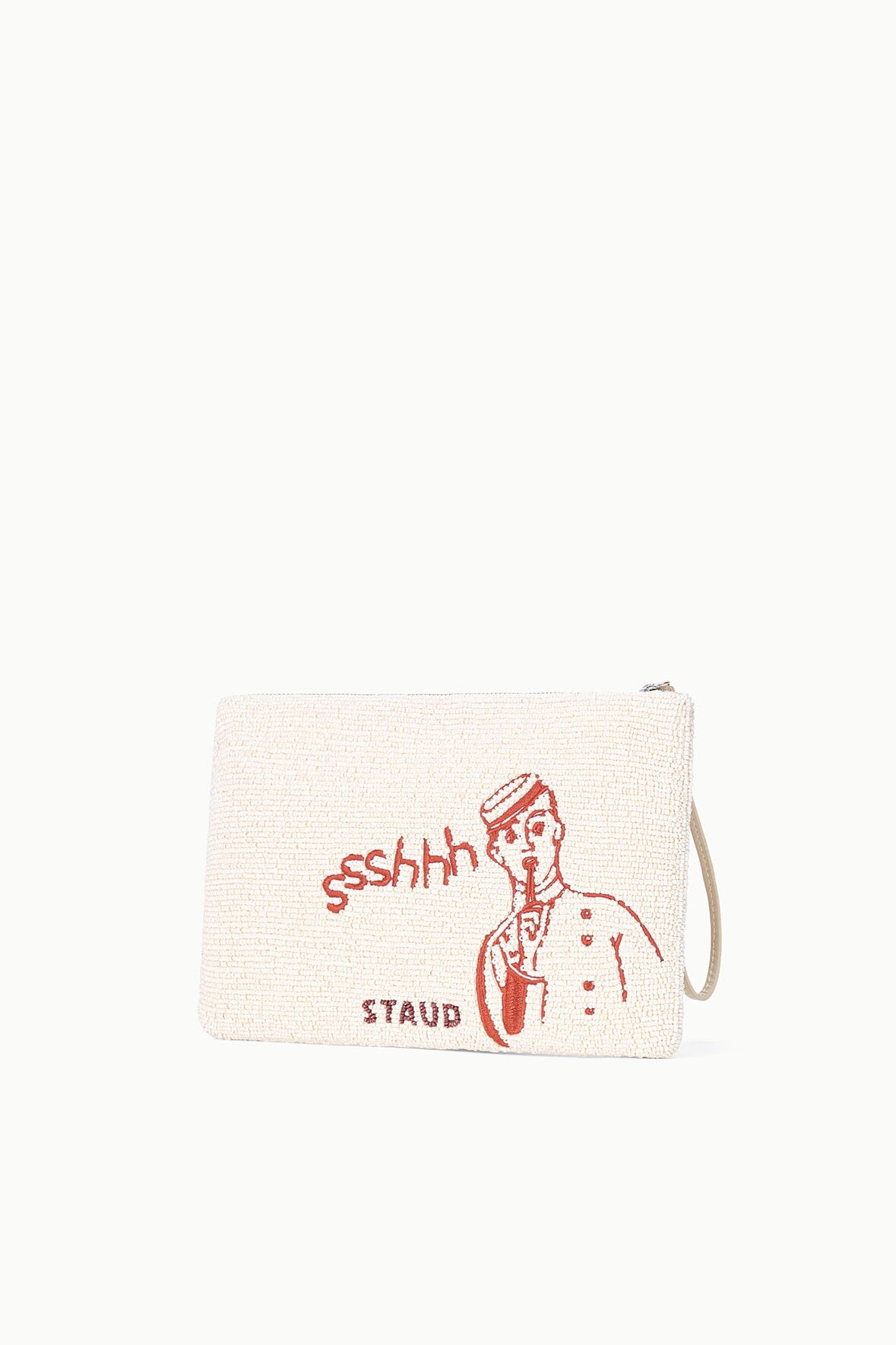 TOMMY BEADED LARGE POUCH | DO NOT DISTURB - Image 4