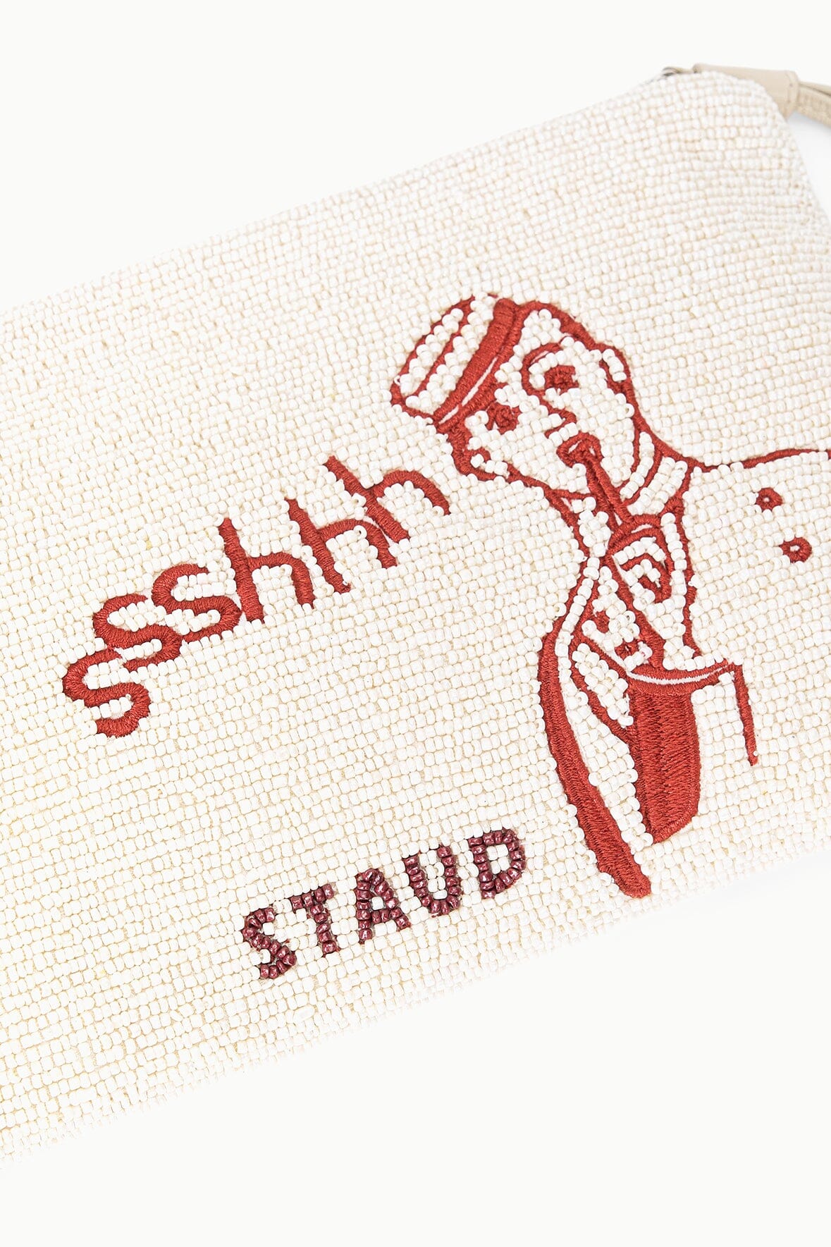 TOMMY BEADED LARGE POUCH | DO NOT DISTURB - Image 2