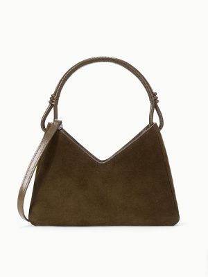 VALERIE SHOULDER BAG | TRUFFLE SUEDE