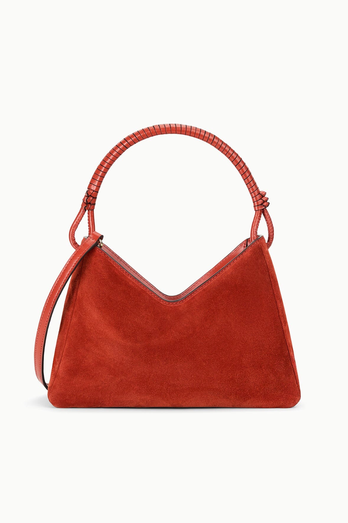 VALERIE SHOULDER BAG | AUBURN SUEDE