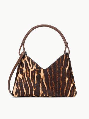 VALERIE SHOULDER BAG | LADY LEOPARD CACAO