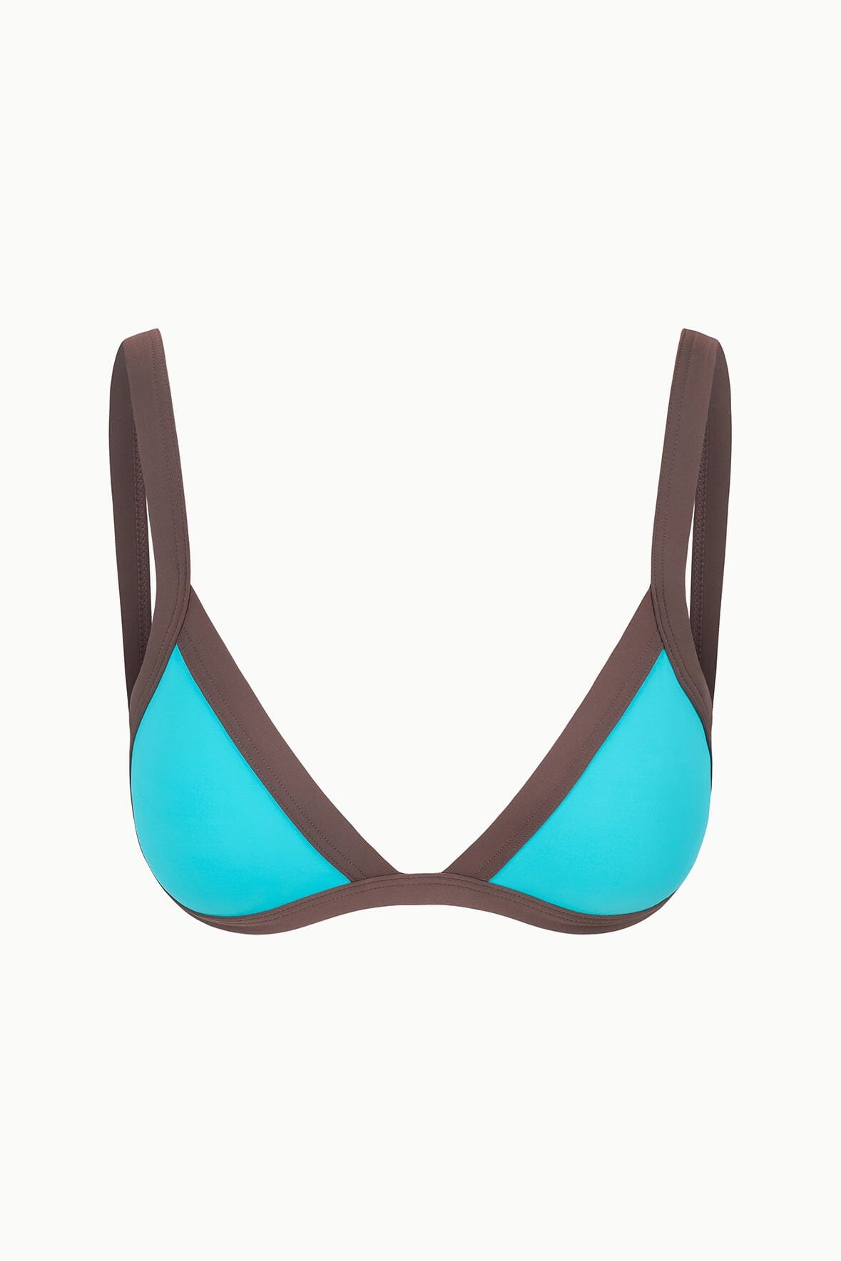 VENTURA BIKINI TOP | TEAL DARK CHOCOLATE - Image 6