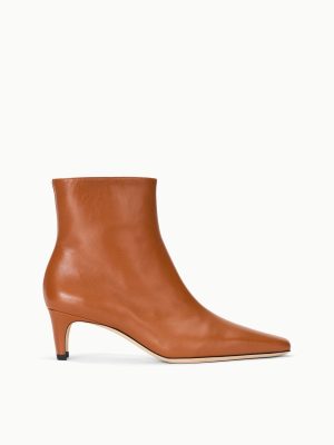 WALLY ANKLE BOOT | TABAC