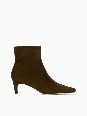 WALLY ANKLE BOOT | TRUFFLE SUEDE