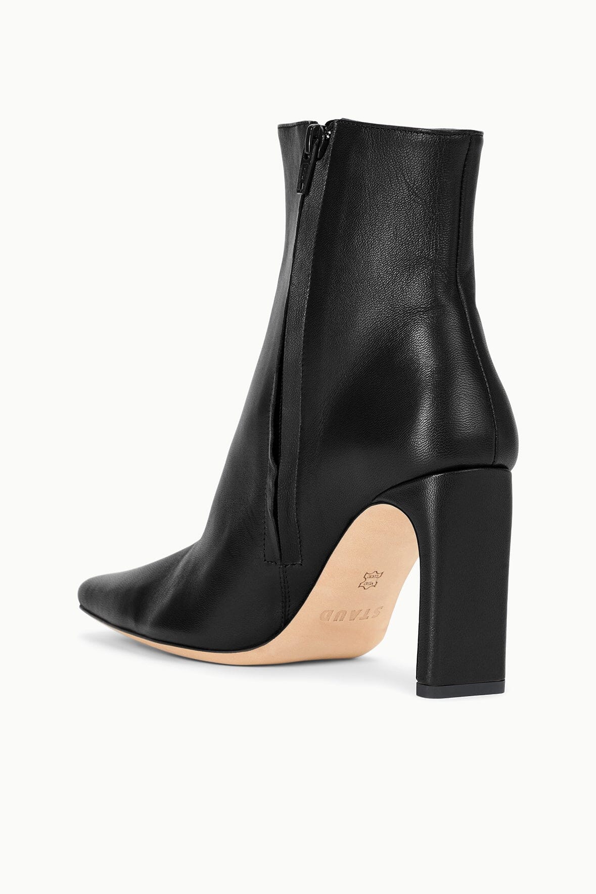 WALLY ANKLE HIGH HEEL BOOT | BLACK - Image 3