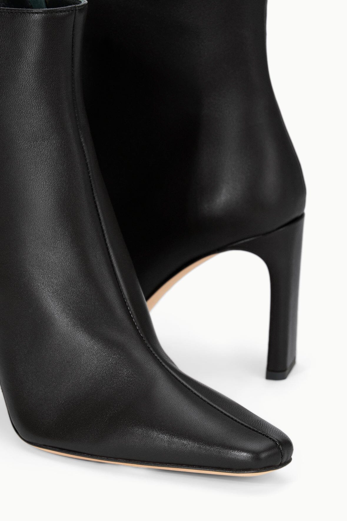 WALLY ANKLE HIGH HEEL BOOT | BLACK - Image 4