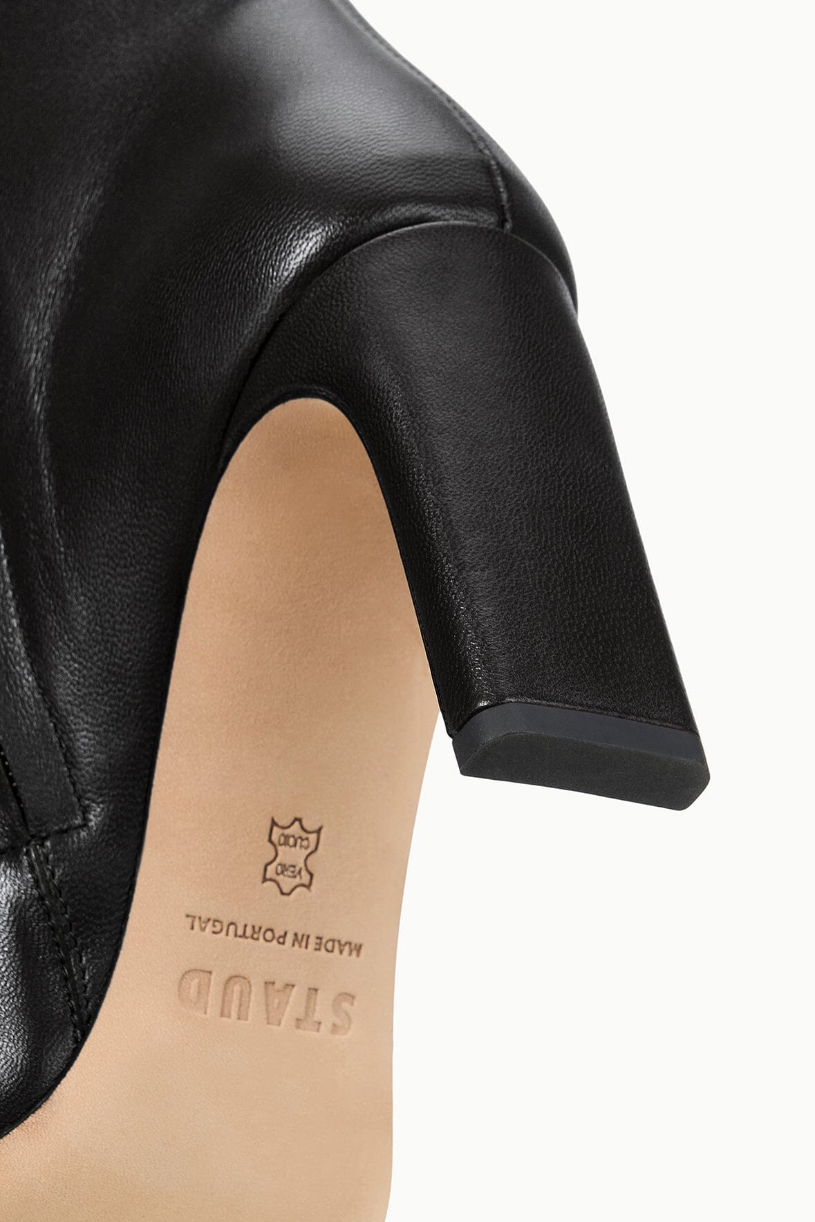 WALLY ANKLE HIGH HEEL BOOT | BLACK - Image 5