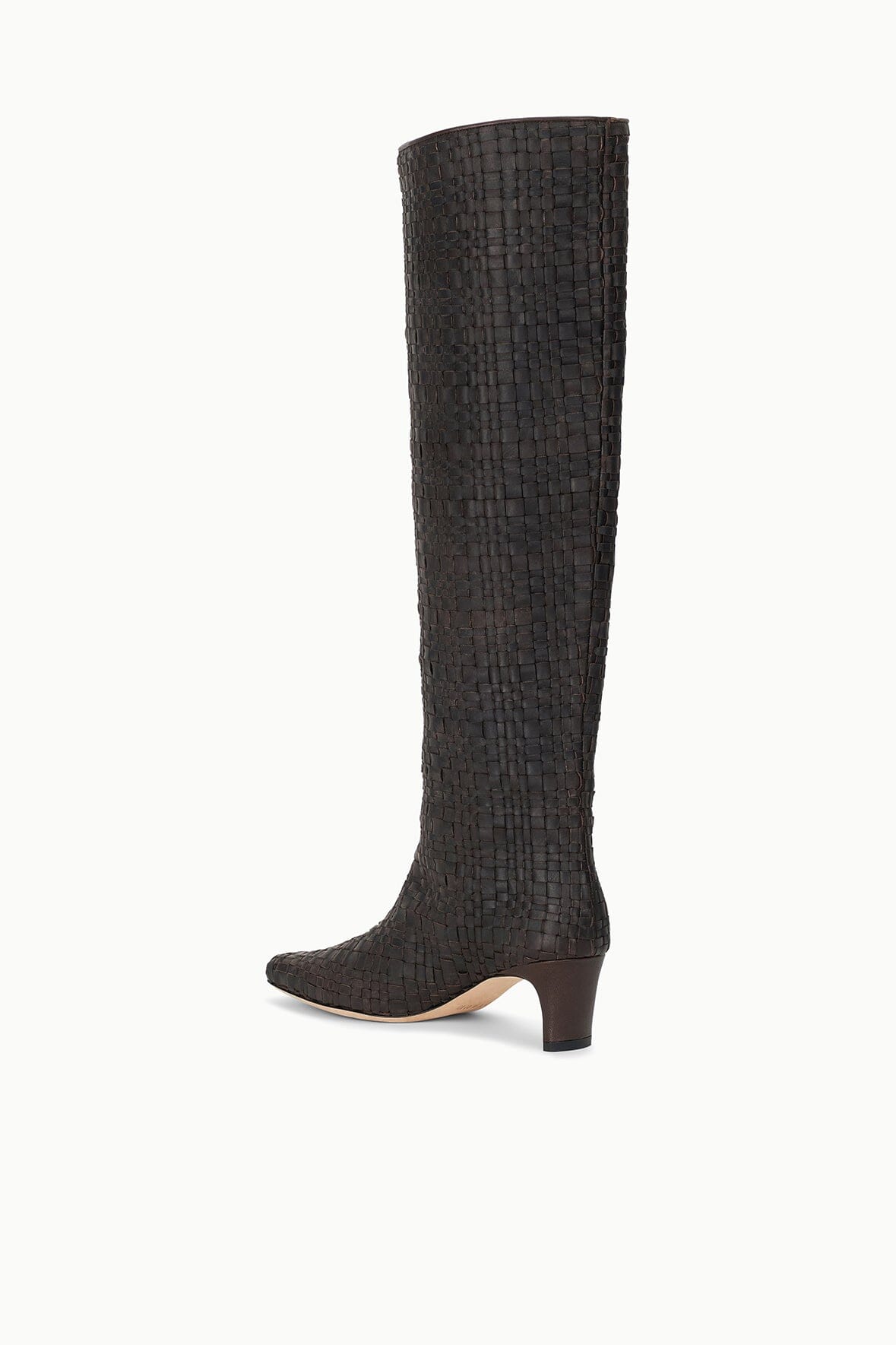 WALLY BOOT | ESPRESSO WOVEN LEATHER - Image 5
