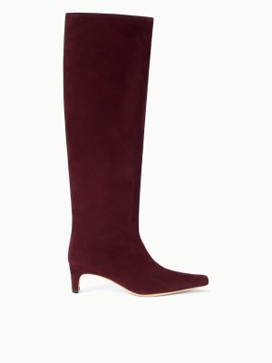 WALLY BOOT | SYRAH SUEDE