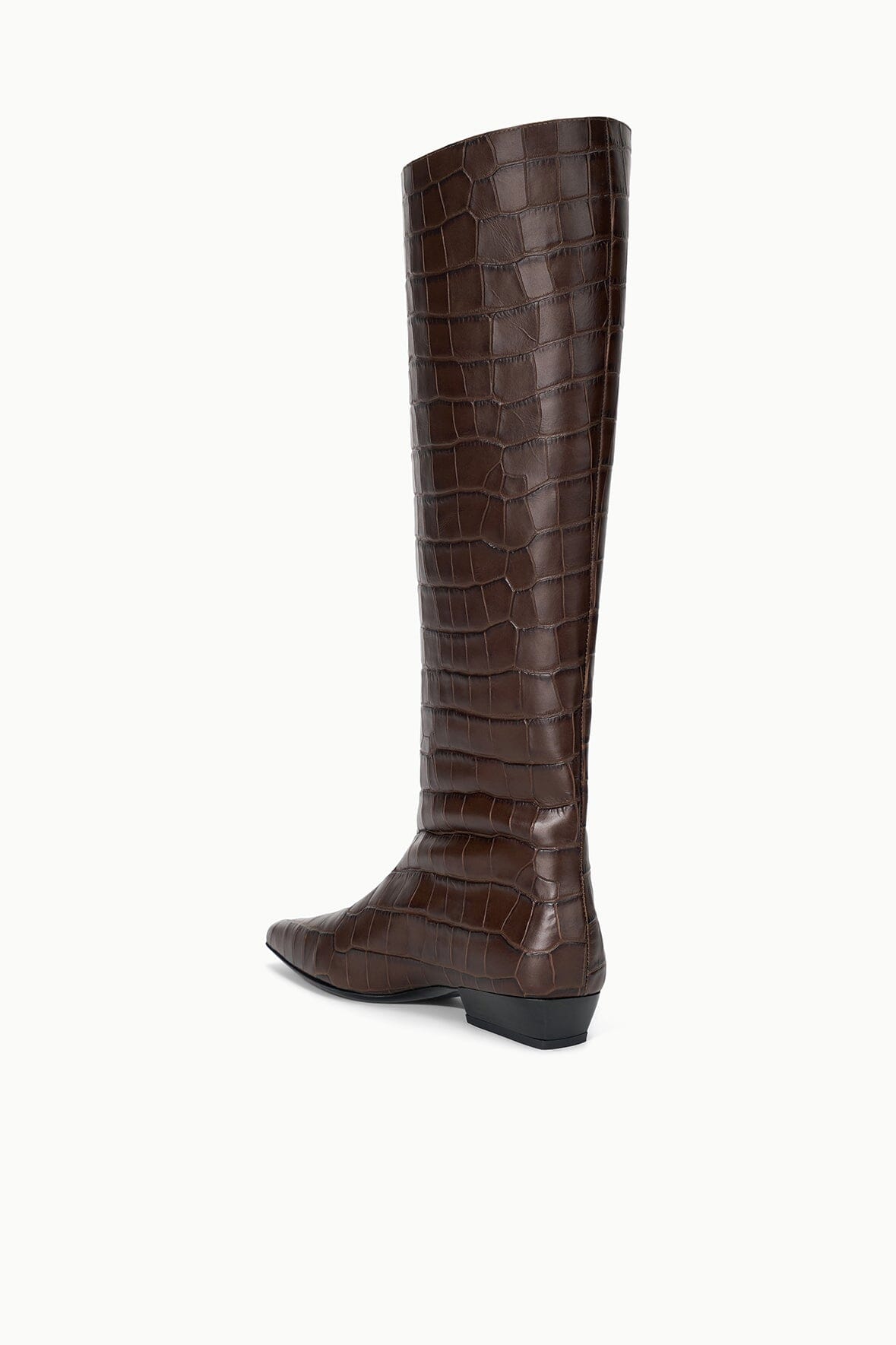 WALLY FLAT BOOT | ESPRESSO CROCO - Image 4