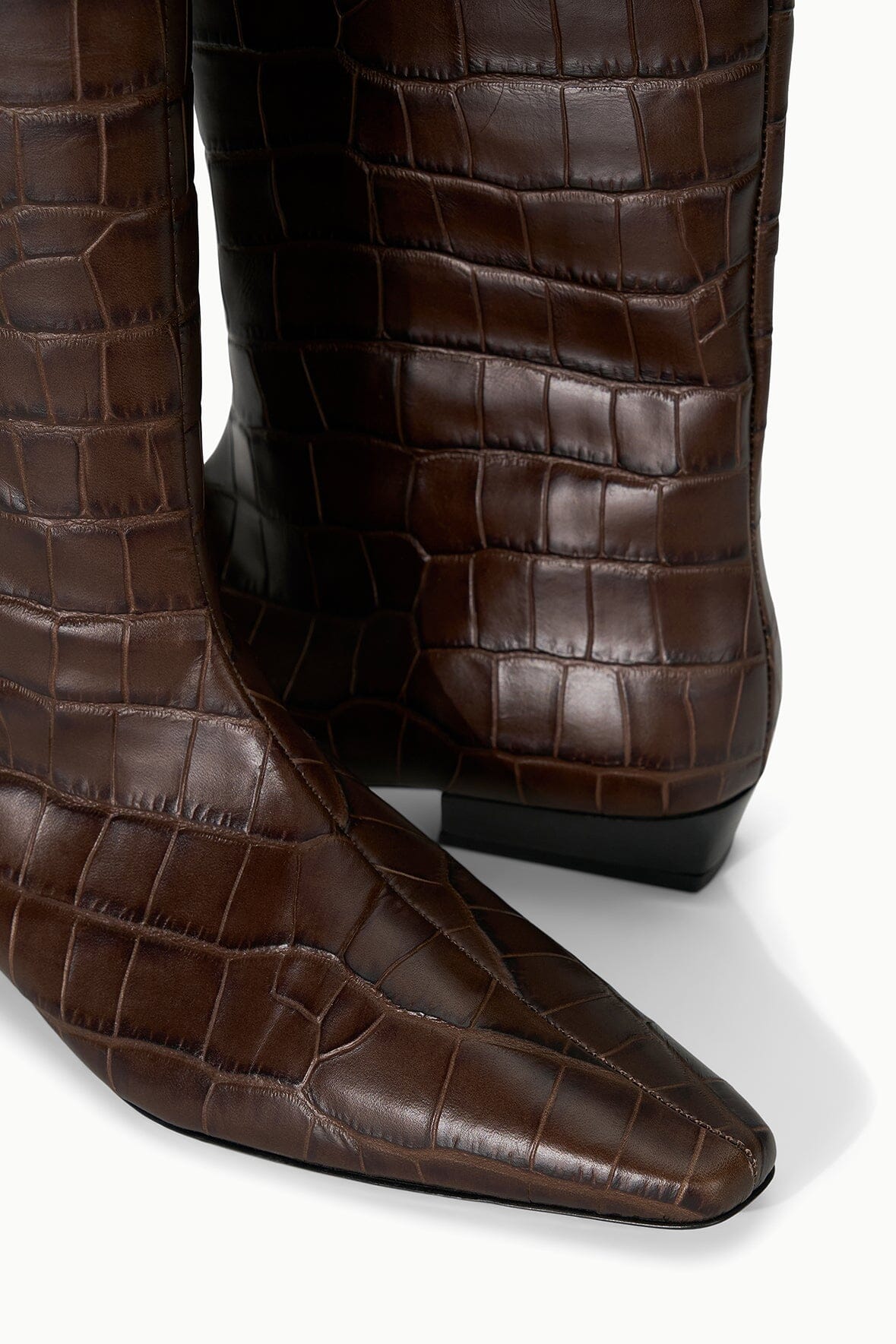 WALLY FLAT BOOT | ESPRESSO CROCO - Image 5
