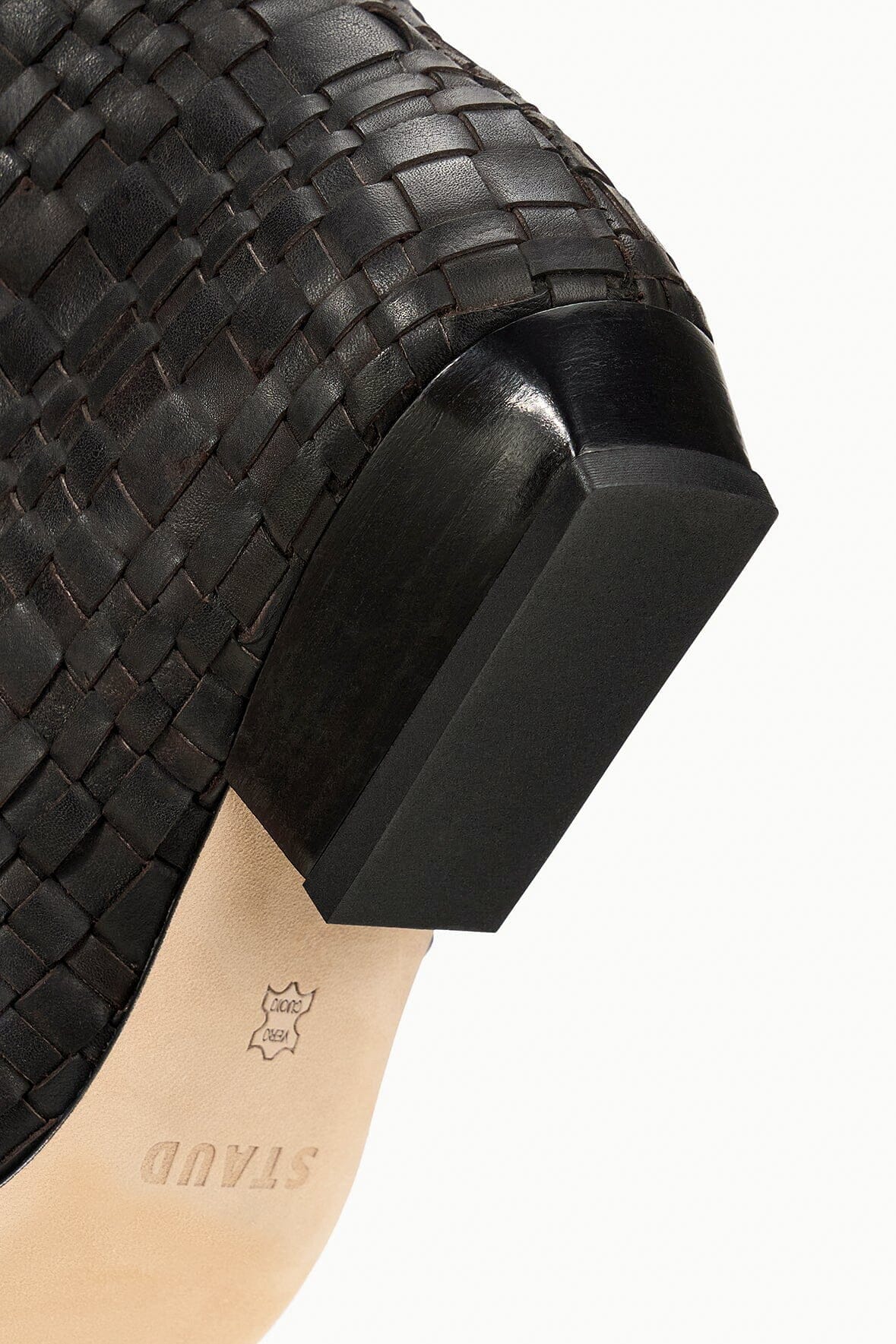 WALLY FLAT BOOT | ESPRESSO WOVEN LEATHER - Image 9