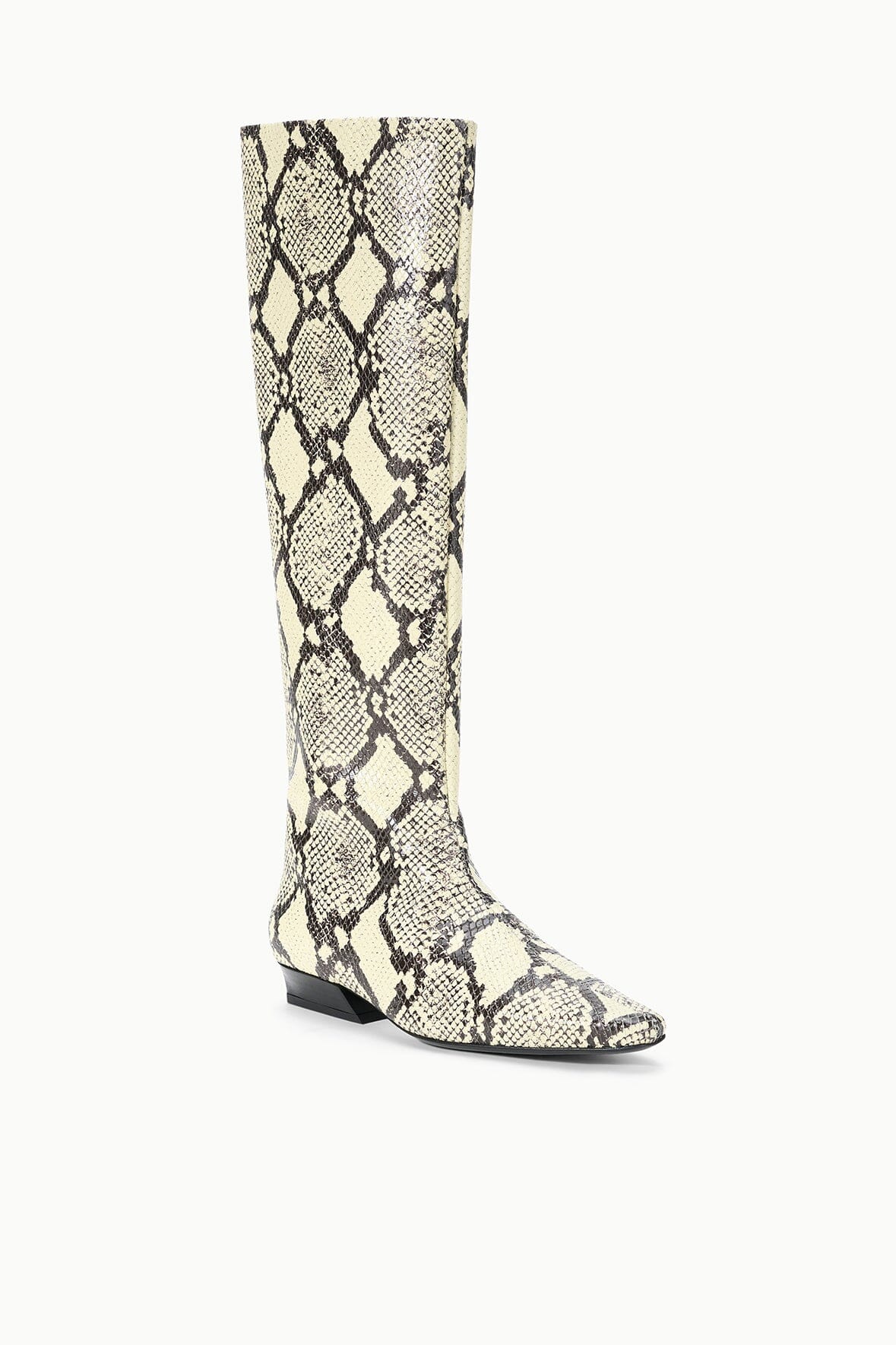 WALLY FLAT BOOT | WHITE SNAKE - Image 3
