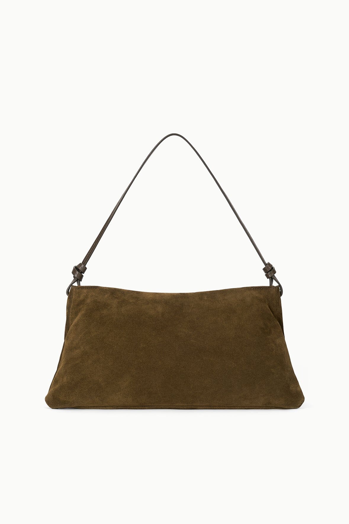 WALLY SHOULDER BAG | TRUFFLE SUEDE