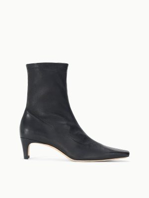 WALLY SOCK ANKLE BOOT | BLACK