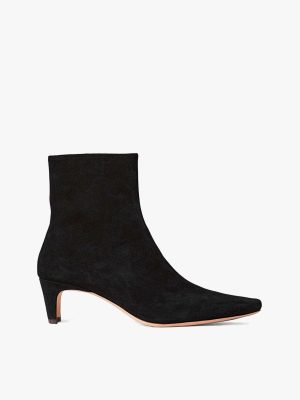 WALLY ANKLE BOOT | BLACK SUEDE